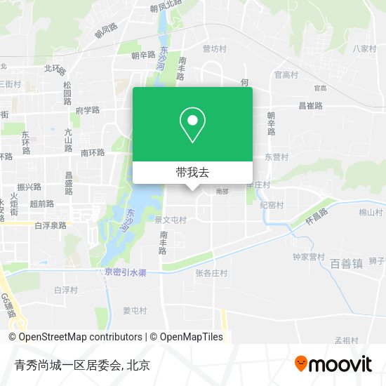 青秀尚城一区居委会地图