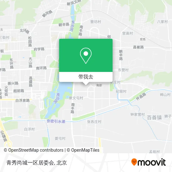 青秀尚城一区居委会地图