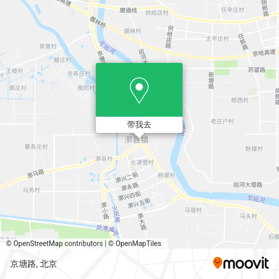 京塘路地图