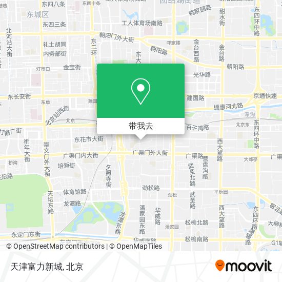 天津富力新城地图