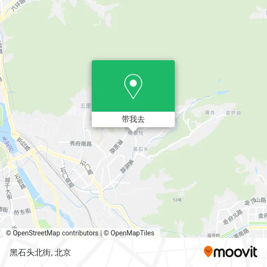 黑石头北街地图