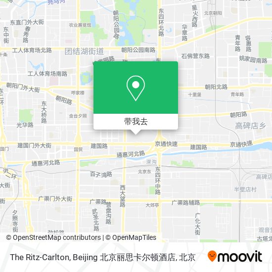 The Ritz-Carlton, Beijing 北京丽思卡尔顿酒店地图