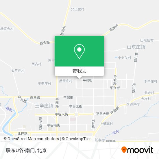 联东U谷-南门地图