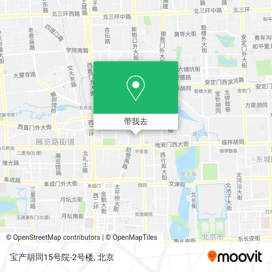 宝产胡同15号院-2号楼地图