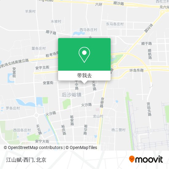 江山赋-西门地图