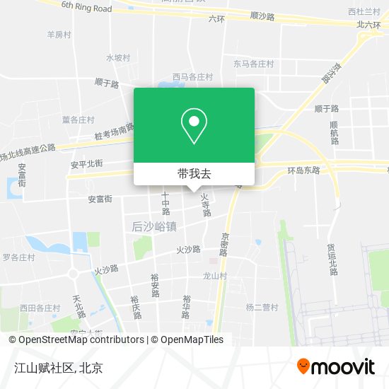 江山赋社区地图