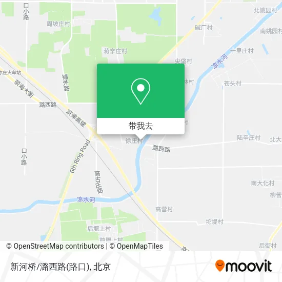 新河桥/潞西路(路口)地图