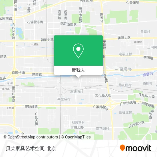 贝荣家具艺术空间地图