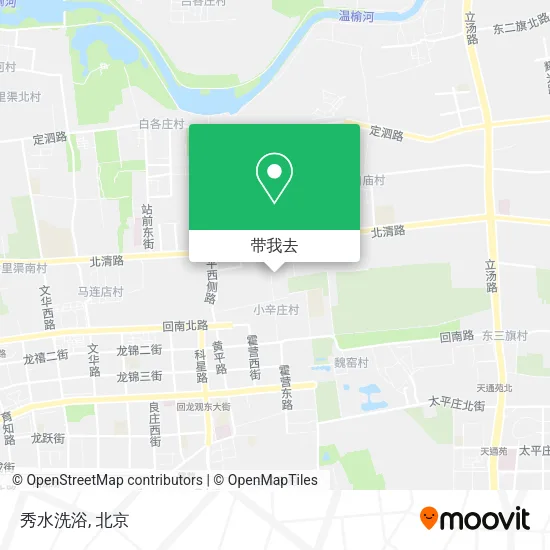 秀水洗浴地图