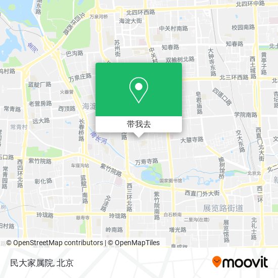 民大家属院地图