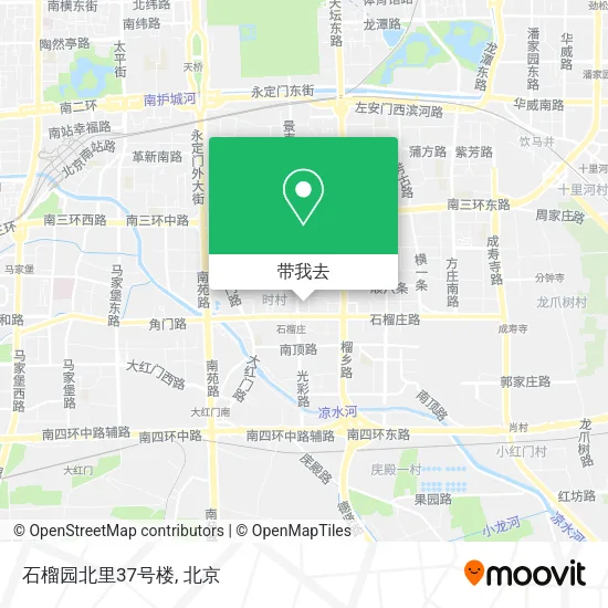 石榴园北里37号楼地图