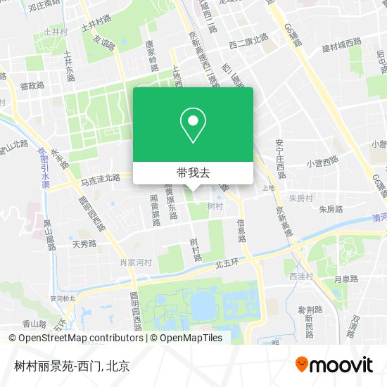 树村丽景苑-西门地图