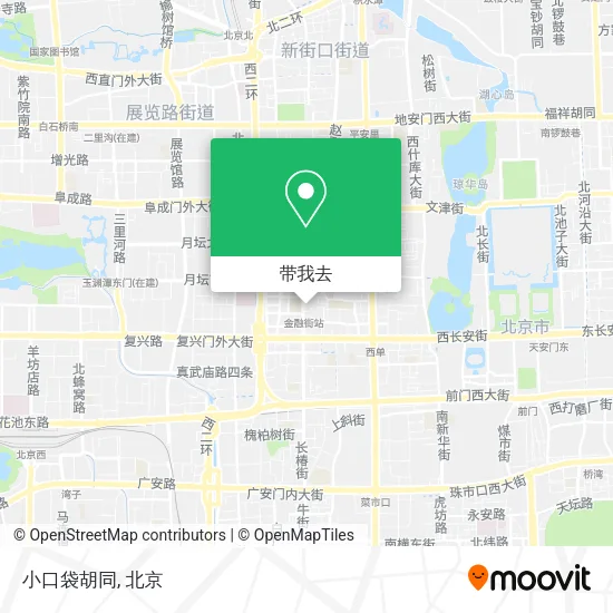 小口袋胡同地图