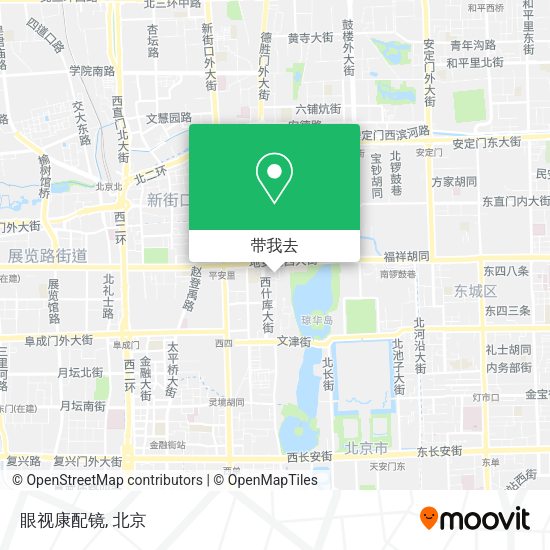 眼视康配镜地图