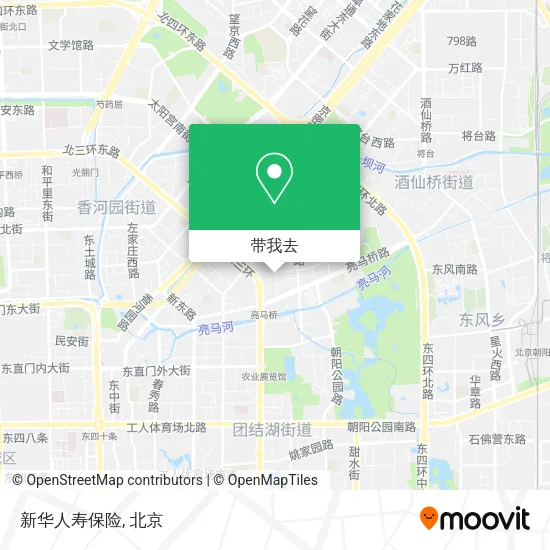 新华人寿保险地图