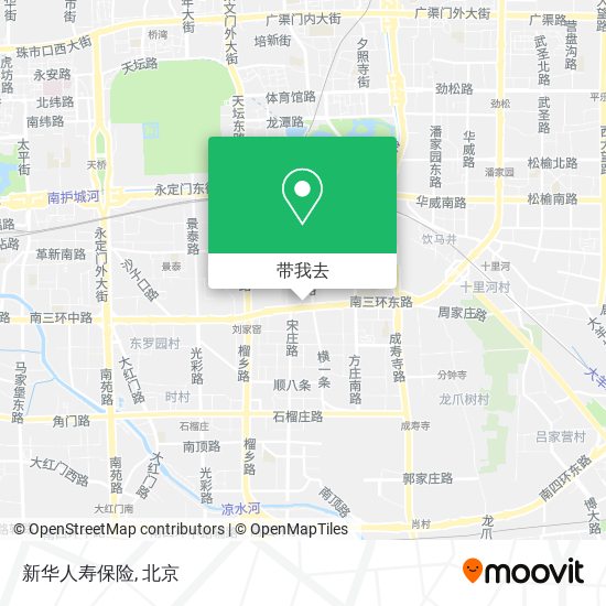 新华人寿保险地图
