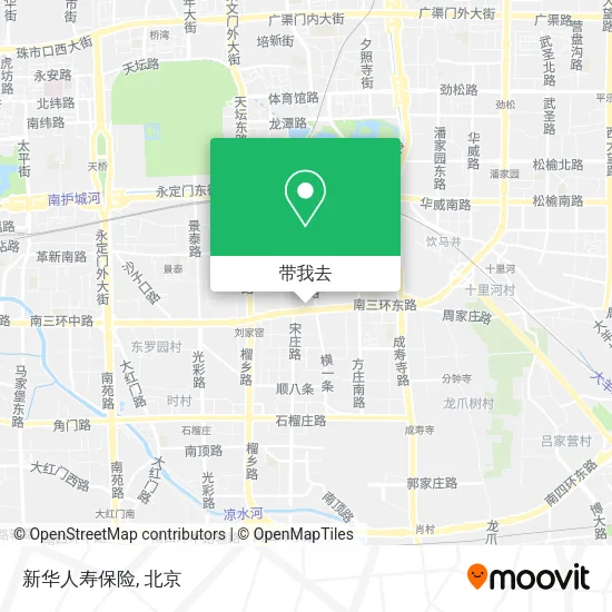 新华人寿保险地图