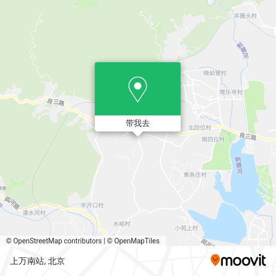 上万南站地图