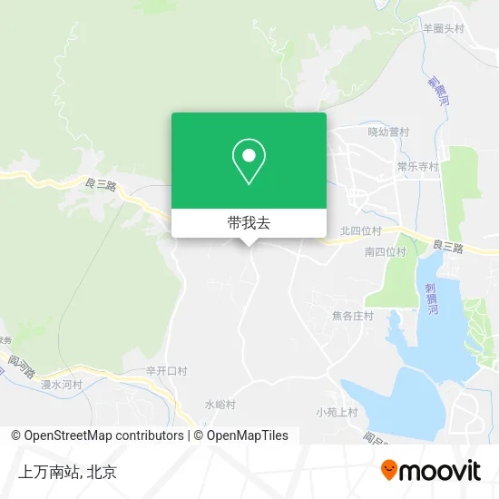 上万南站地图