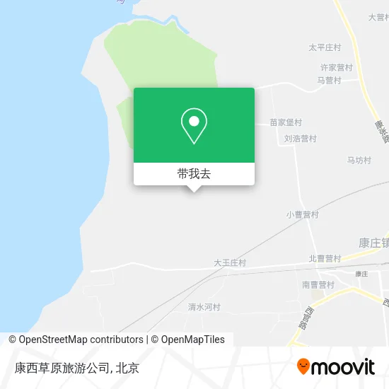 康西草原旅游公司地图
