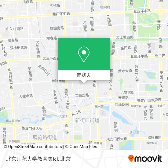 北京师范大学教育集团地图