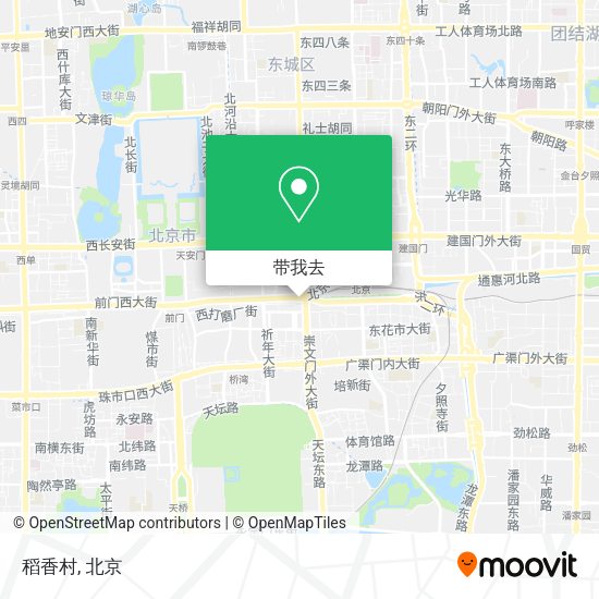 稻香村地图