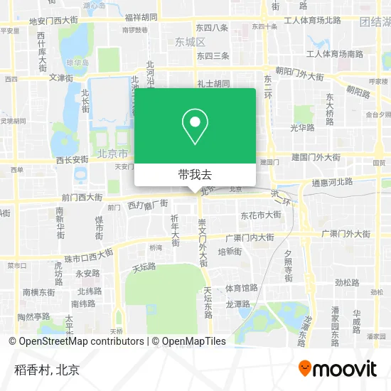 稻香村地图