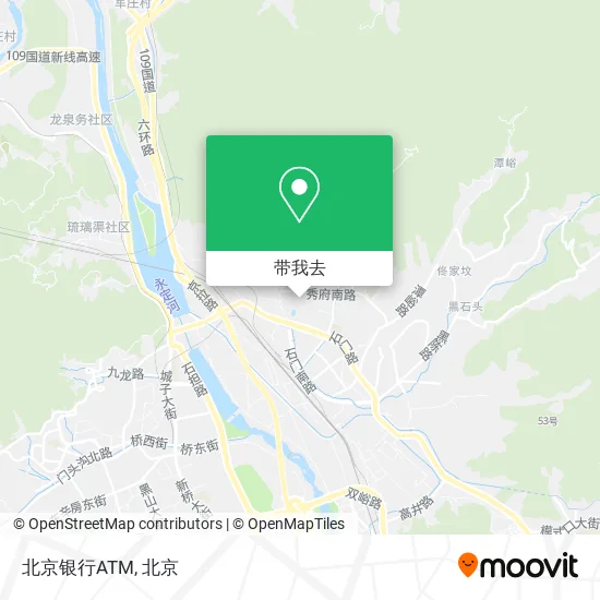北京银行ATM地图