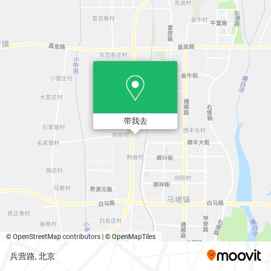 兵营路地图