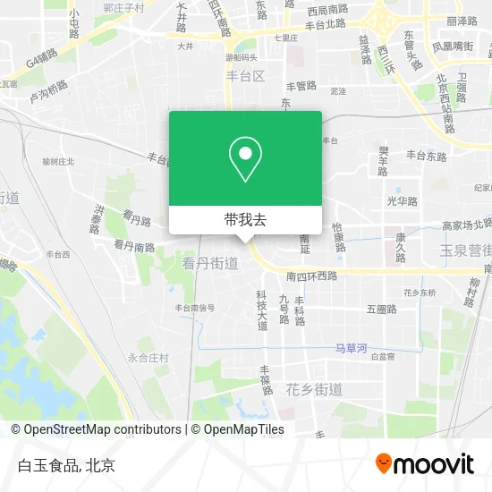 白玉食品地图