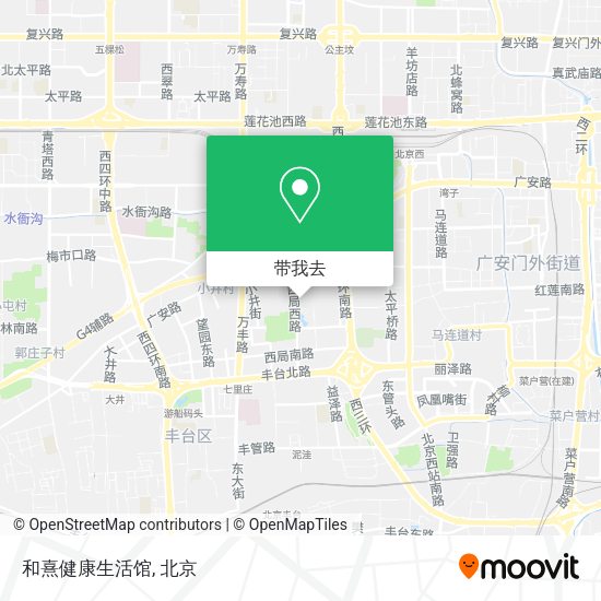 和熹健康生活馆地图
