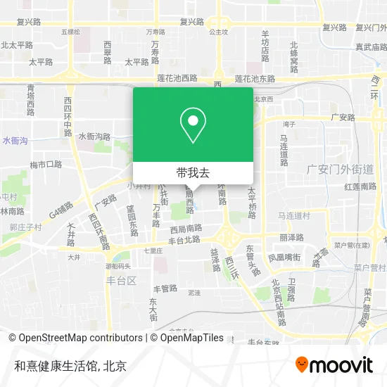 和熹健康生活馆地图