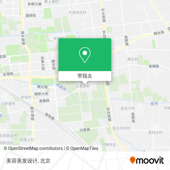 美容美发设计地图
