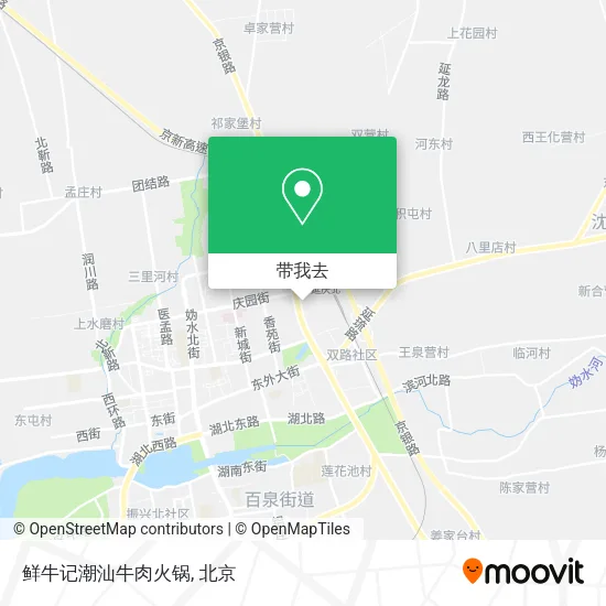 鲜牛记潮汕牛肉火锅地图