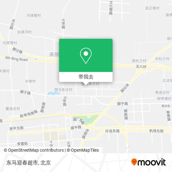 东马迎春超市地图