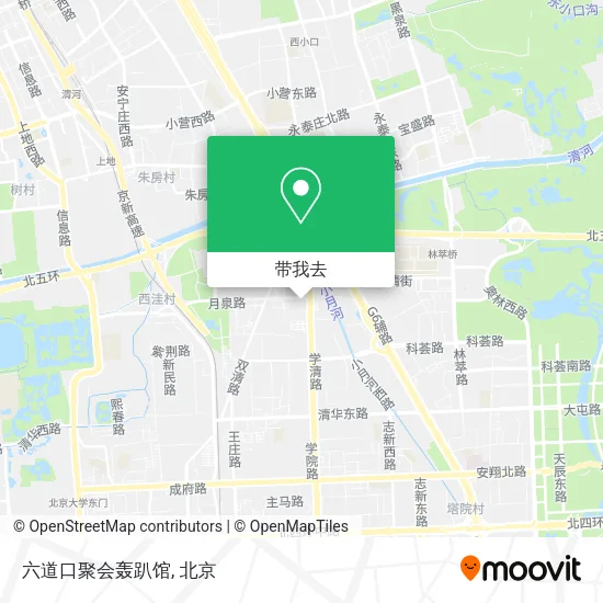 六道口聚会轰趴馆地图