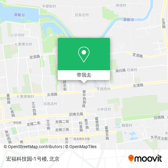 宏福科技园-1号楼地图