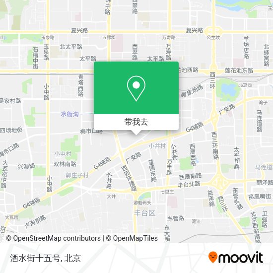 酒水街十五号地图