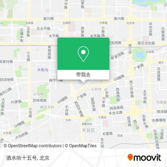 酒水街十五号地图
