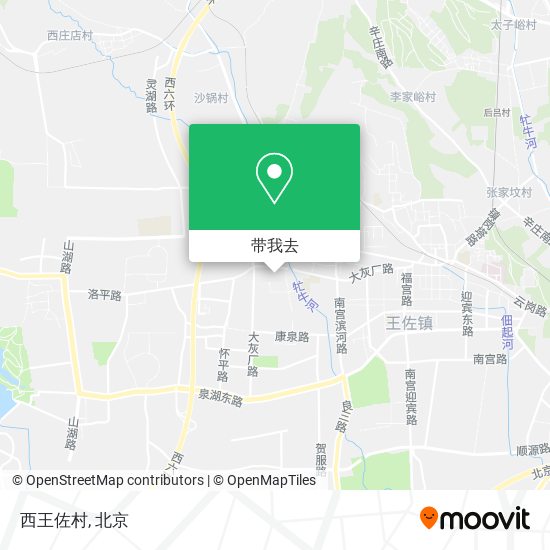 西王佐村地图