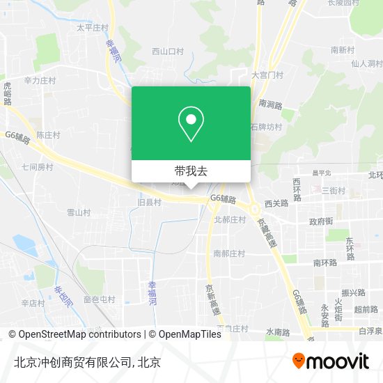 北京冲创商贸有限公司地图