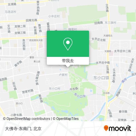 大佛寺-东南门地图