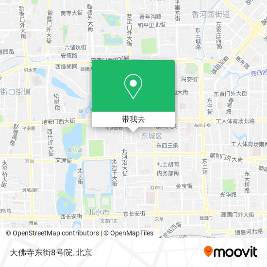 大佛寺东街8号院地图