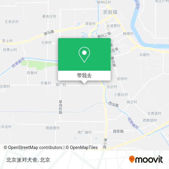 北京派对犬舍地图