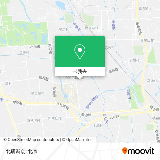 北研新创地图