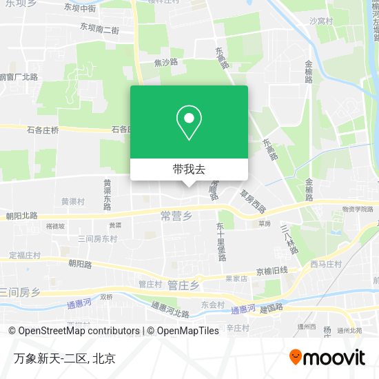 万象新天-二区地图