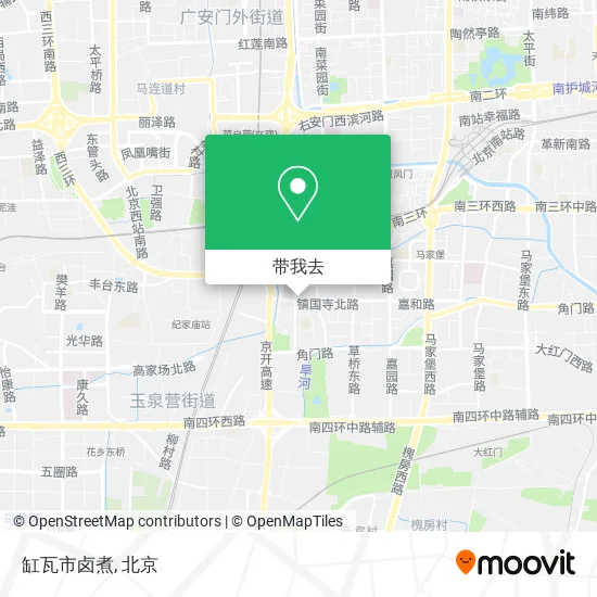 缸瓦市卤煮地图