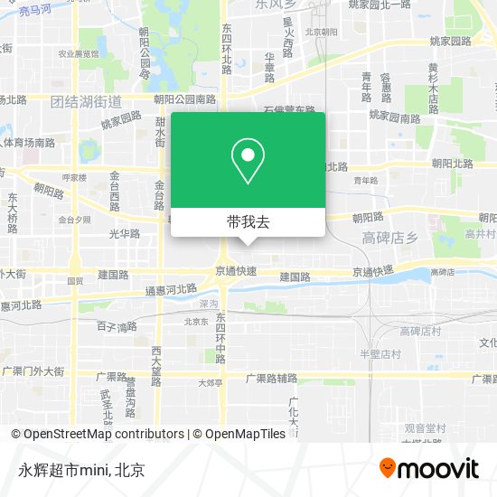 永辉超市mini地图