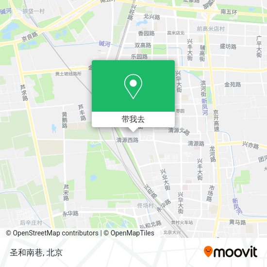 圣和南巷地图