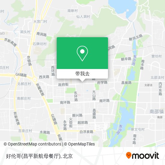 好伦哥(昌平新航母餐厅)地图
